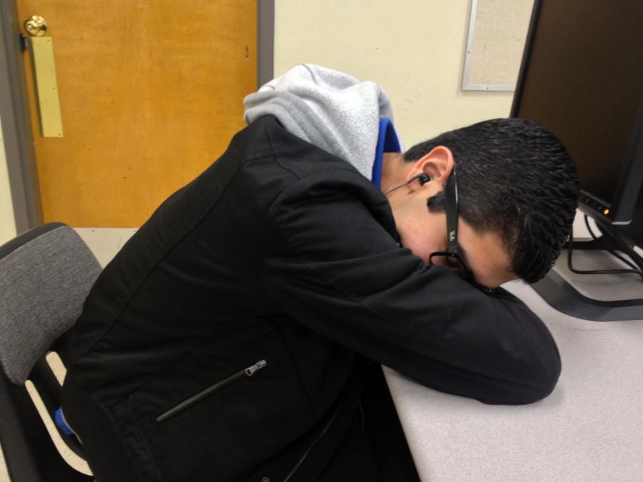 Students suffer from sleep deprivation