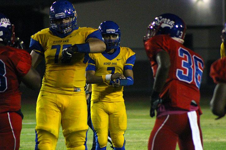 Lancers fall short to Cavaliers, 41-38