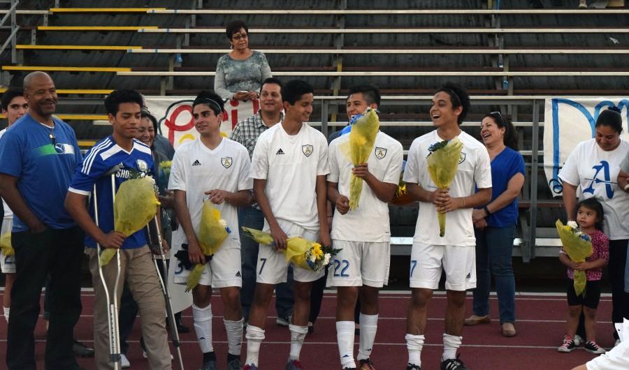 Lancers Defeat Bishop Mont. 3-1 , at senior night