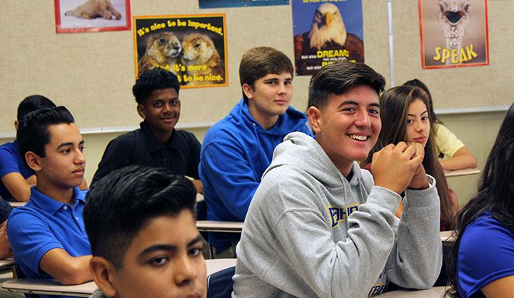 Freshmen experience the Lancer life for the first time