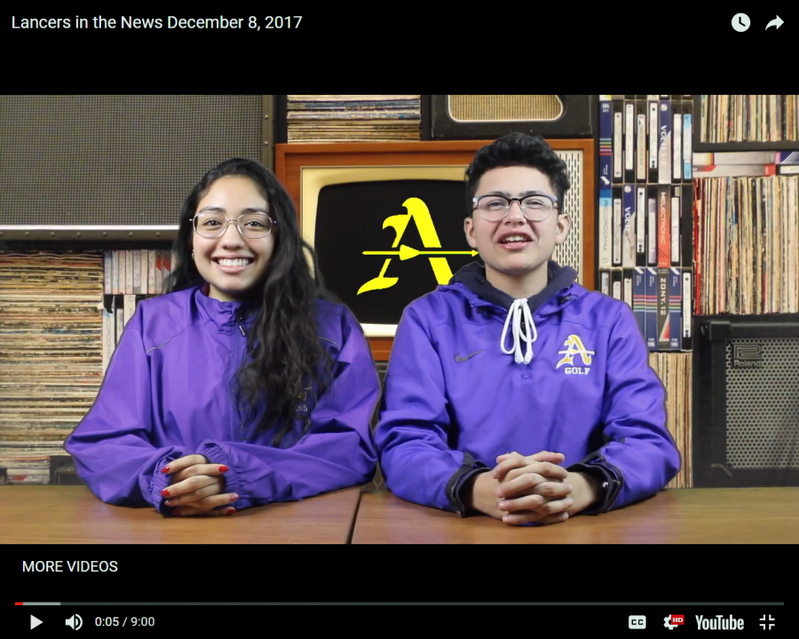 Lancers in the News December 8, 2017