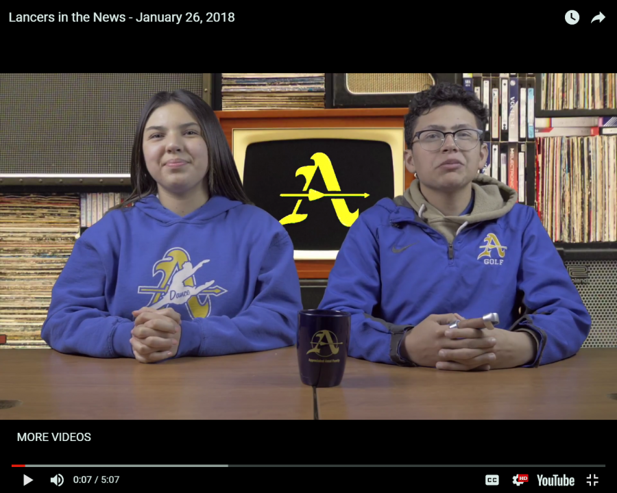 Lancers in the News January 26, 2018