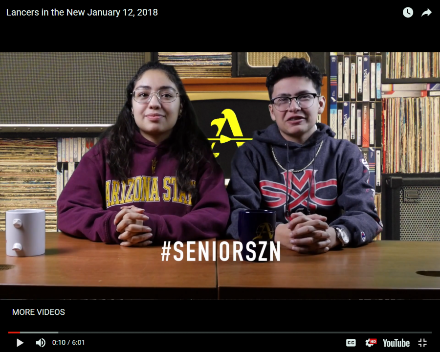 Lancers in the New January 12, 2018