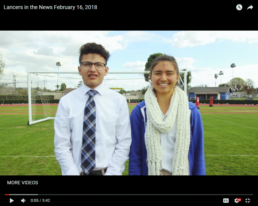 Lancers in the News February 16, 2018