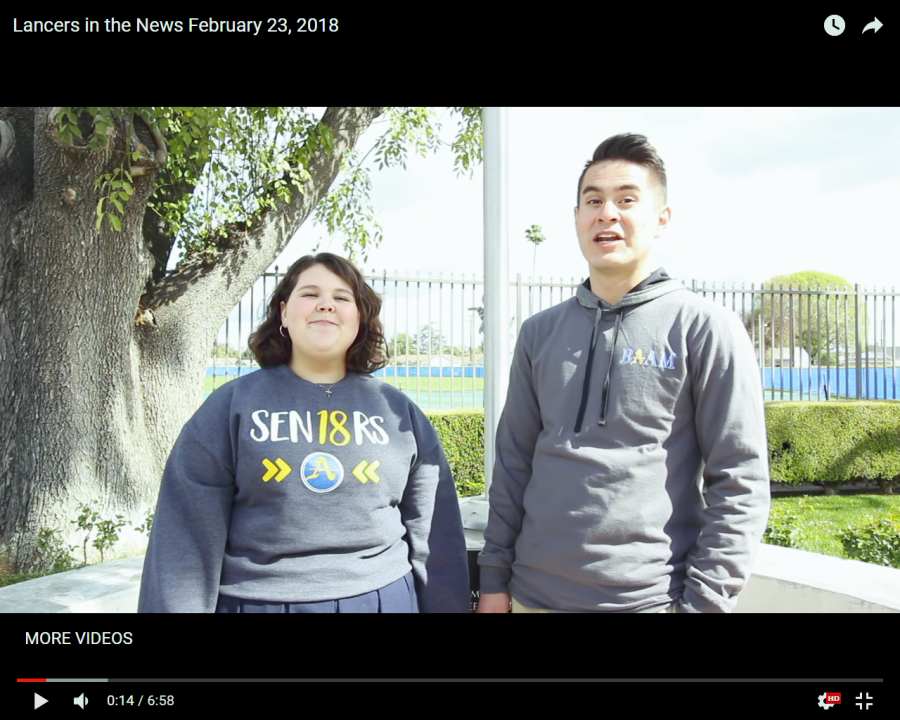 Lancers in the News February 23, 2018