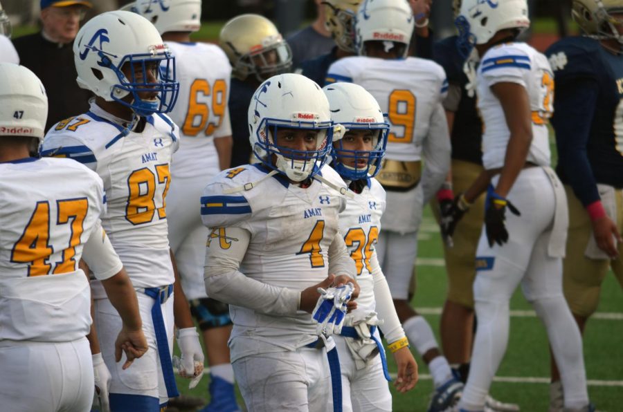 Kenny Collins and Jakob Lopez on the sideline