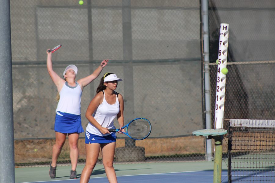 Doubles Celeste Gonzalez and Ashley Hiti.