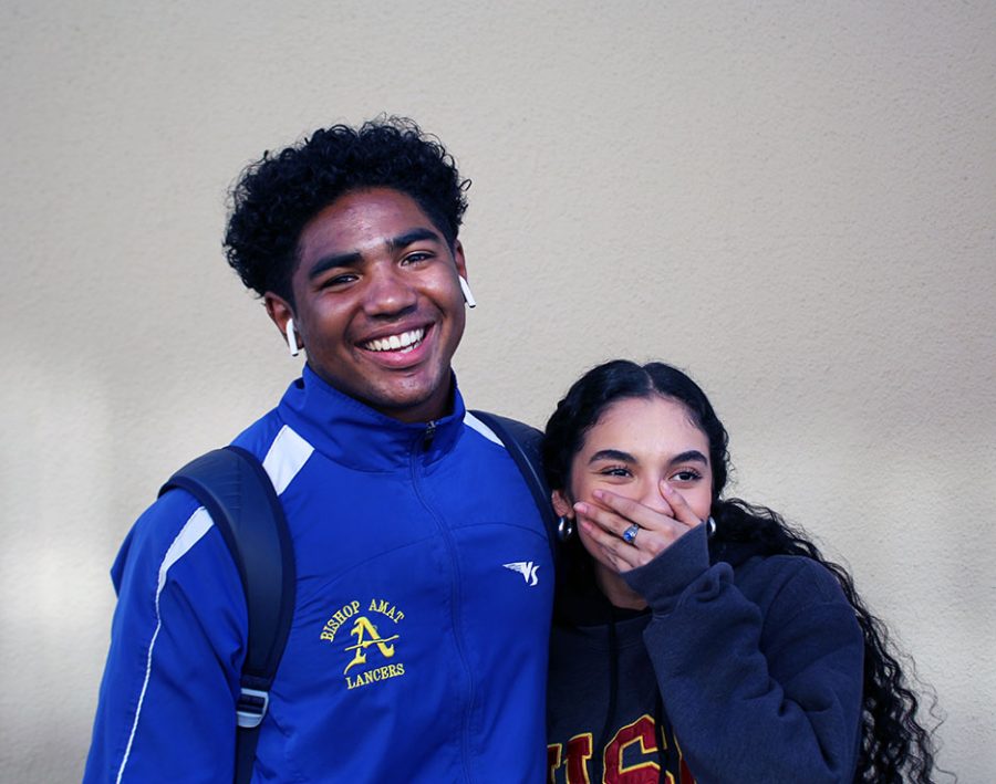 What is your favorite quality about your significant other? "He's funny." Jaclyn Leiva 