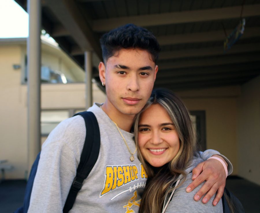 What is your favorite quality about your significant other? "My favorite quality of my girlfriend is that she likes to dance all the time and she likes to give to kisses all the time." Keenan Bonilla