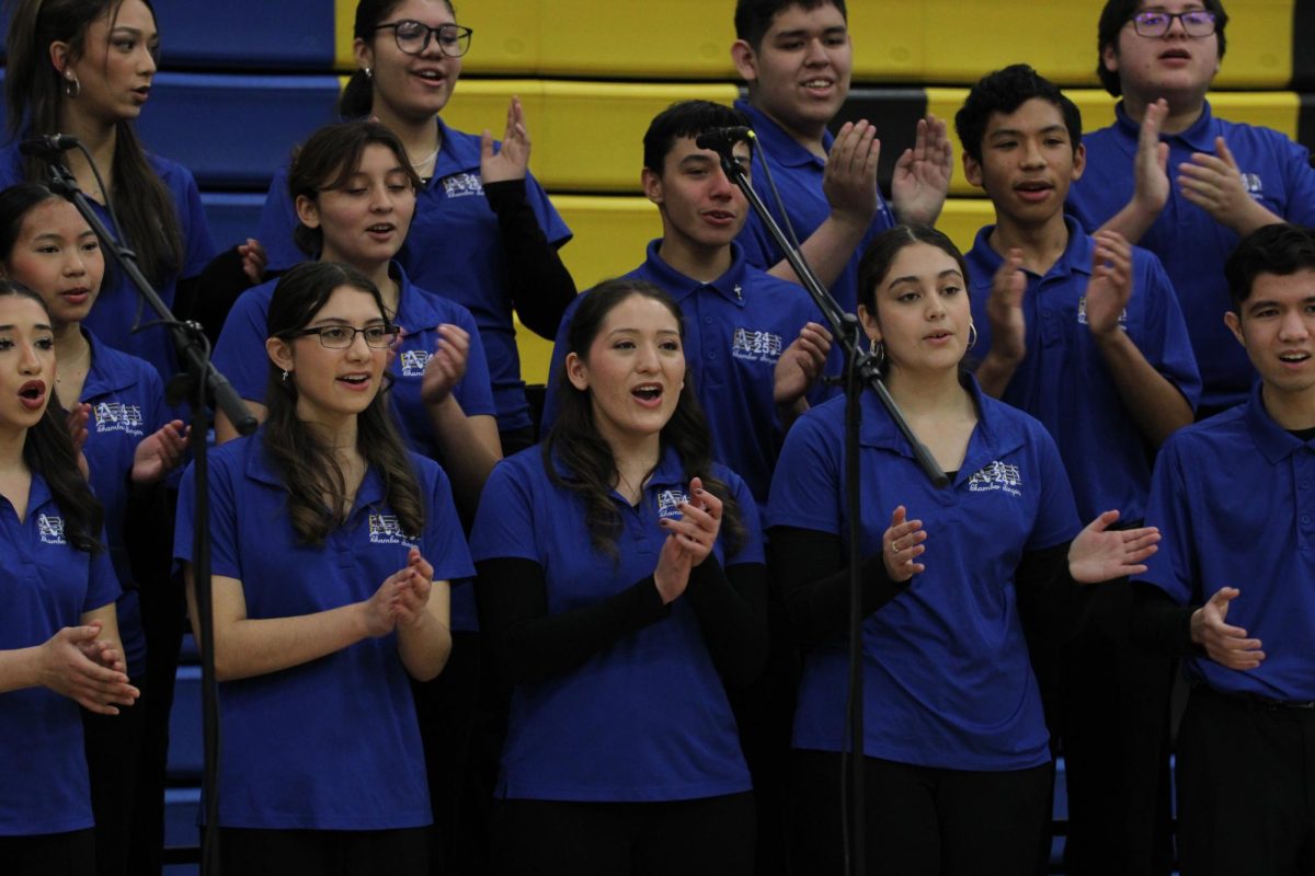 Choir joyfully sings the closing song. It was very lively and helped end the mass in a creative way. 
